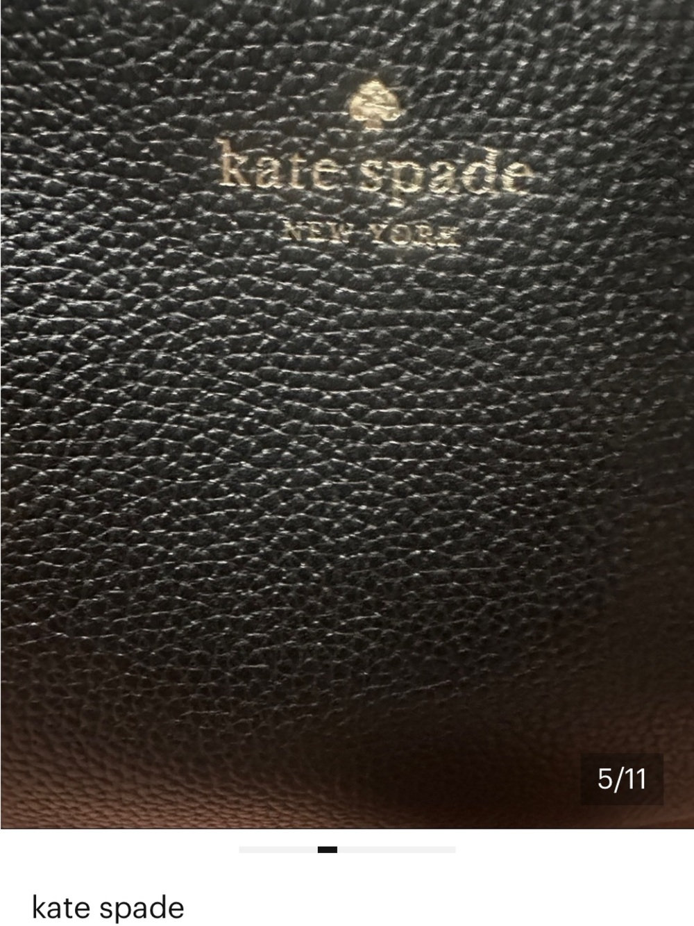 Kate Spade ♠️ Pebbled Leather Crossbody Pouch - Picture 2 of 9